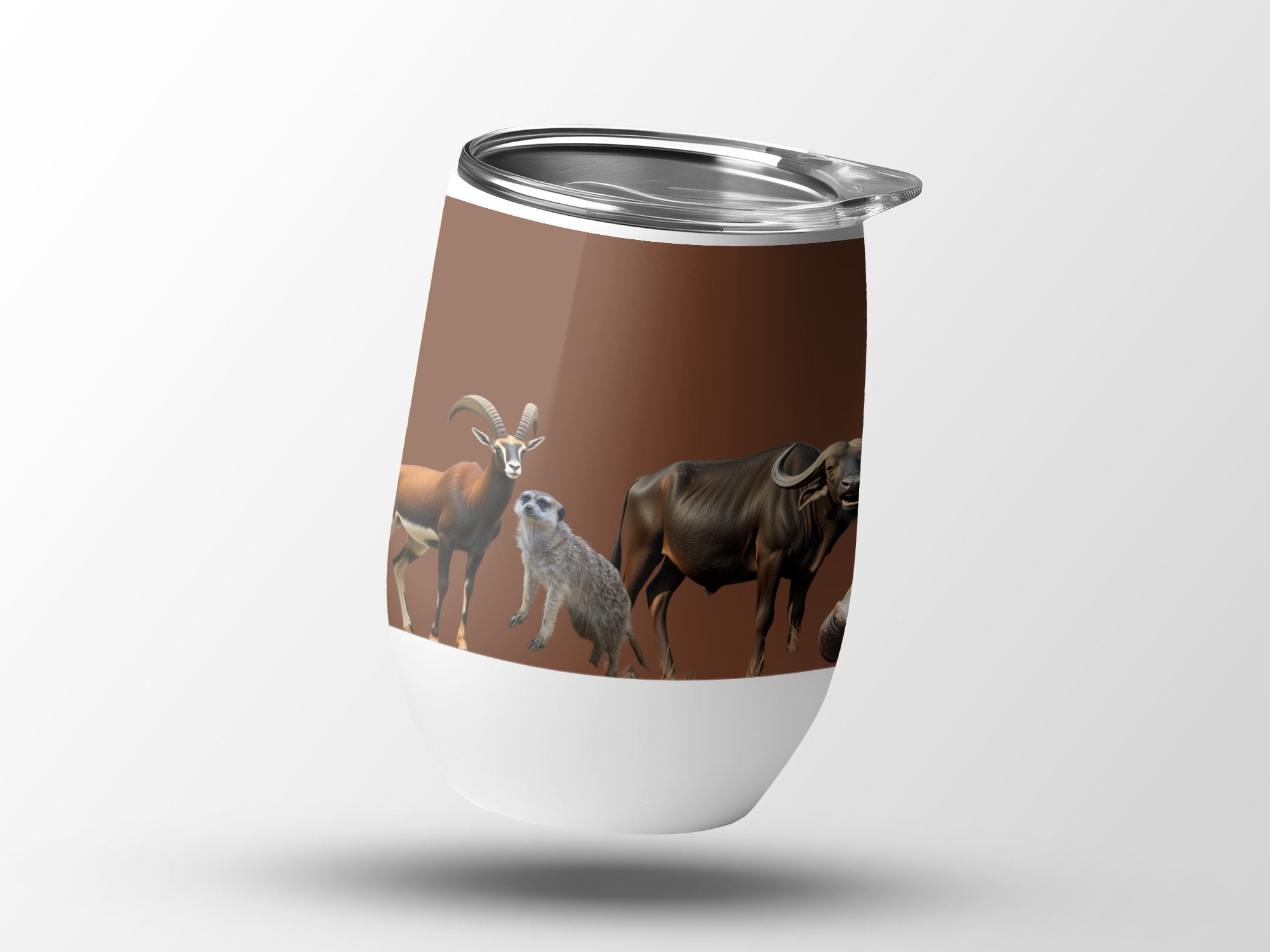 African Safari Animals Tumbler